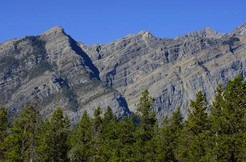 Mountain Backdrop Stock Photos