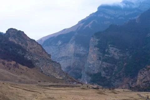 Mountain as background and texture Stock Photos