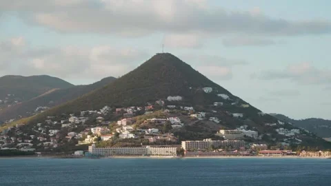 Mountain in the background, city in the foreground Stock-Footage 276161817