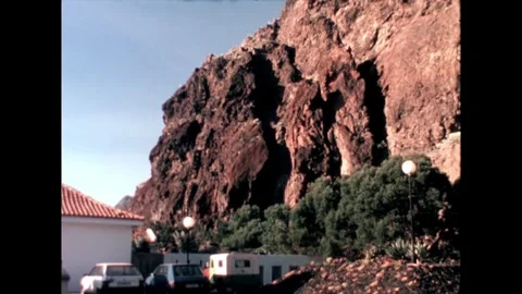 Mountain Base with Vehicles Video stock 278216841