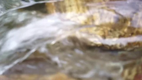 Mountain beautiful pure water, macro video, footage background,design element Vídeos de archivo 78233557