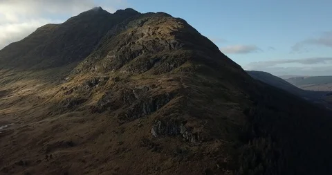 Mountain Beinn an Lochain Stock Footage 99807514