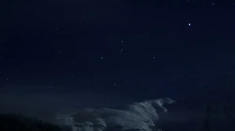 Mountain Berg Timelapse Zeitraffer Stock Footage 1058241