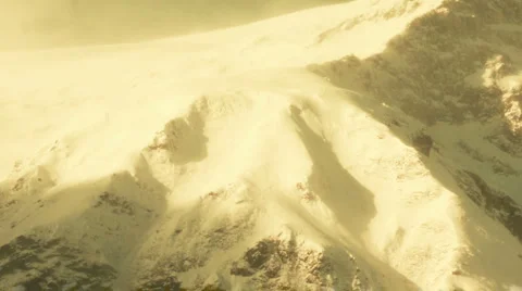 Mountain Berg Timelapse Zeitraffer Stock Footage 1058354