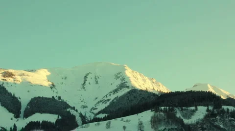 Mountain Berg Timelapse Zeitraffer Video stock 1083863