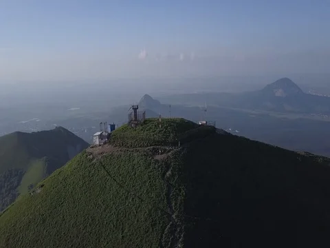 Mountain Beshtau top view Video stock 76807186