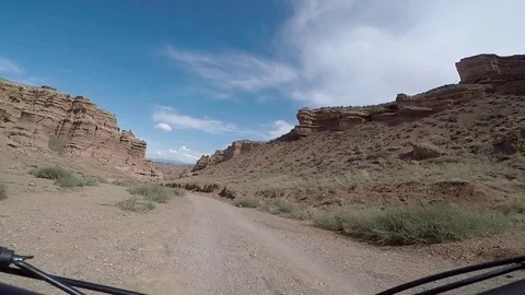 Mountain Bicycle Trip Stock Footage 80083957