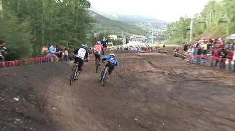 Mountain bike fail Video stock 27129353
