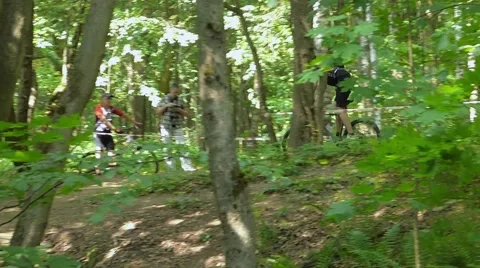Mountain bike Stock Footage 54990997