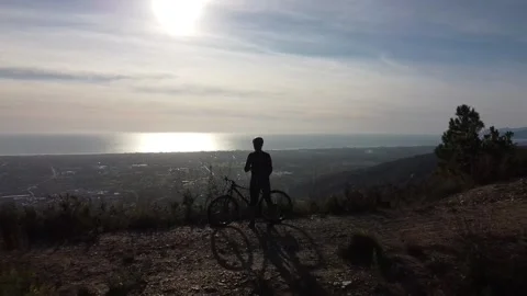 Mountain Bike Video stock 140990451