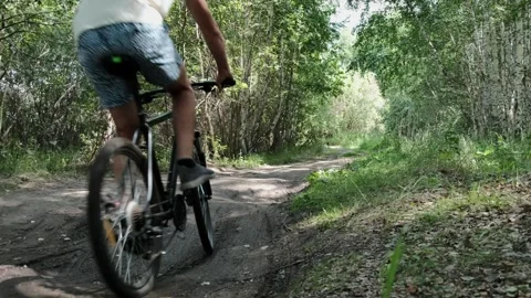 Mountain bike Video stock 246499162