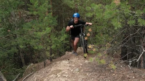 Mountain bike Stock Footage 248628920