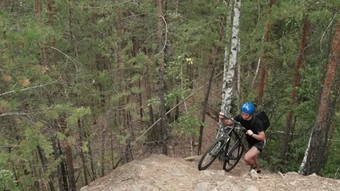 Mountain bike Stock Footage 248629104