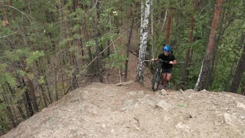 Mountain bike Stock Footage 248629258