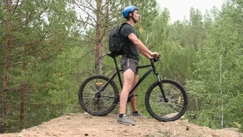 Mountain bike Stock Footage 248629338