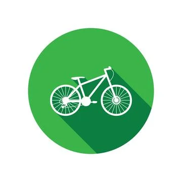 Mountain bike icon vector 스톡 일러스트