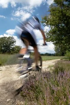 Mountain bike Foto stock