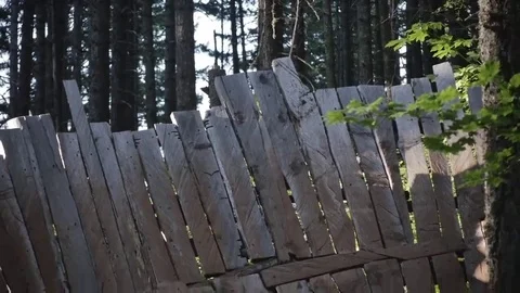 Mountain biker going up a side ramp in Post Canyon. Stock Footage 69180381
