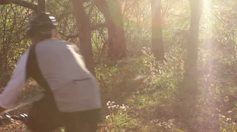 Mountain Biking Stock Footage 7762951