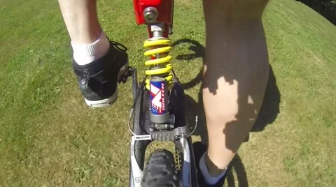 Mountain biking Stock Footage 40614524