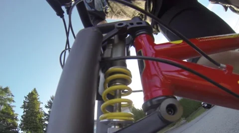 Mountain Biking Stock Footage 40692766