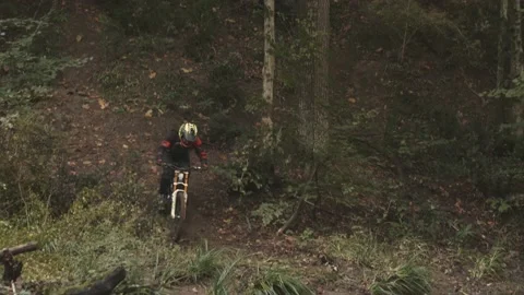 Mountain biking Stock Footage 141090586