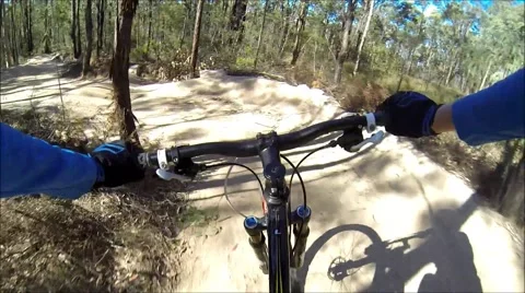 Mountain Biking in Glenbrook 스톡 동영상 46732646