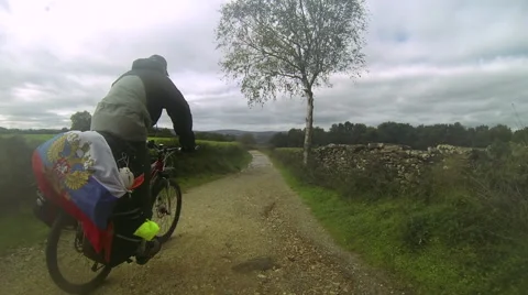 Mountain Biking. Off-Road. Video stock 64915804