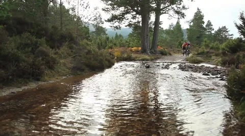 Mountain biking Scotland Stock-Footage 58926871