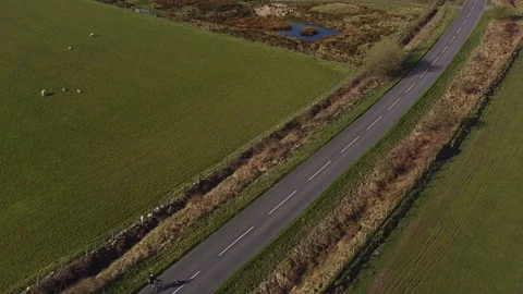 Mountain Biking in Yorkshire Vídeo Stock 128529405