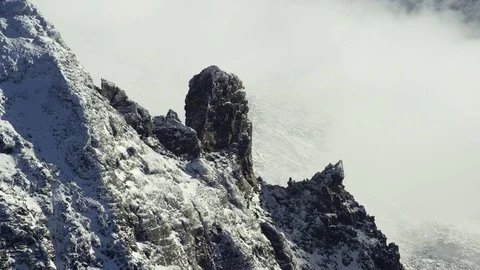 Mountain Blade in Norway Stock Footage 81401844