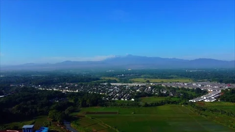 Mountain &amp; Blue Sky Video stock 310371891