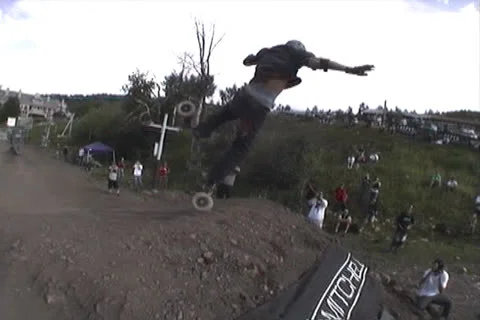 Mountain Board Crash 12 Video stock 27130204