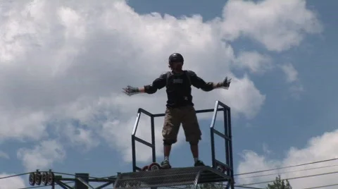 Mountain Boarding 5 Video stock 379554