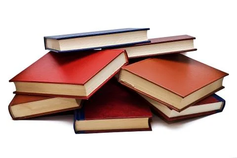 Mountain of books. Stock Photos