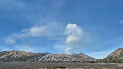 Mountain Bromo Stock Footage 303806541