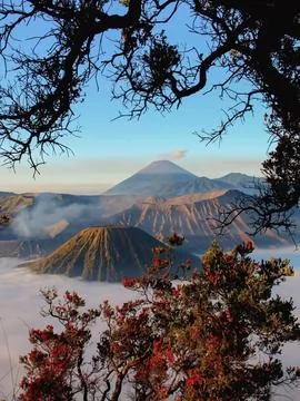 Mountain Bromo 스톡 사진