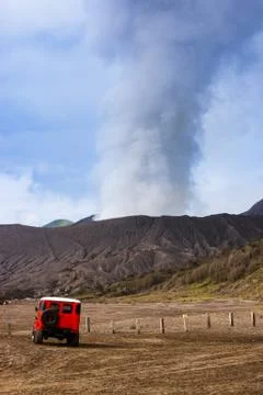 Mountain Bromo volcano - island Java Indonesia Foto stock