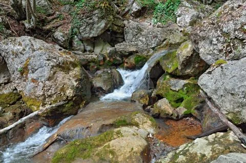 Mountain brook Stock Photos