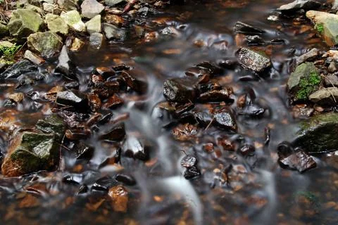 Mountain brook Stock Photos