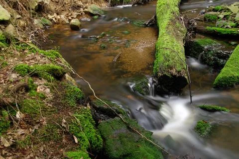 Mountain brook Stock Photos