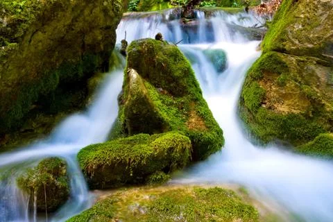 Mountain brook Stock Photos