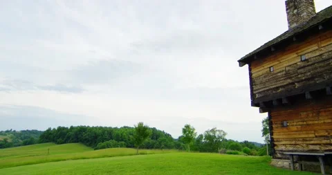 Mountain Cabin 3 Stock Footage 138604340