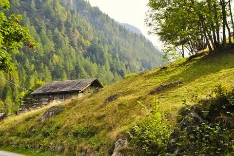 Mountain Cabin Stock Photos
