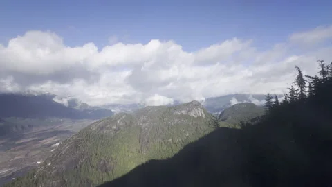 Mountain from cable car Stock Footage 256935295