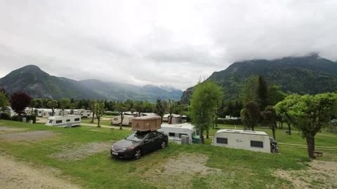 Mountain camp Video stock 160467656