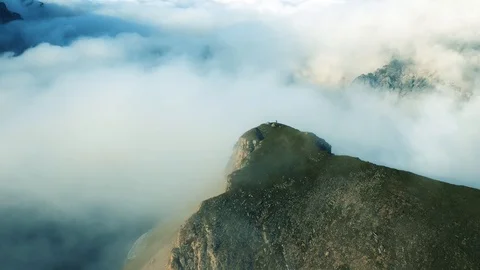 Mountain Camping Stock Footage 113115088