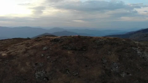 Mountain Camping Stock Footage 114754769