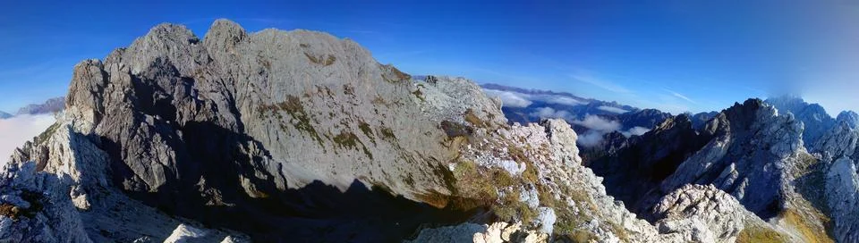 Mountain in Carnic Alps Stock Photos