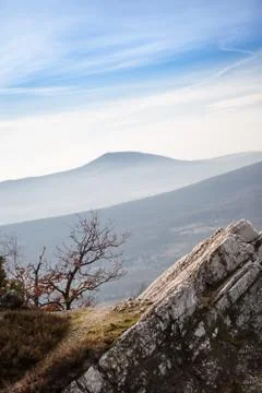 Mountain in the carpathians Stock Photos